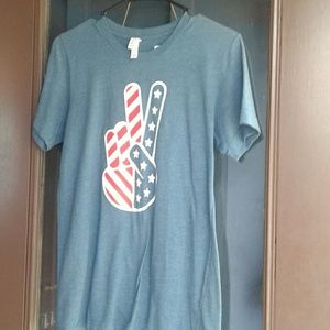 America Peace Sign T-shirt